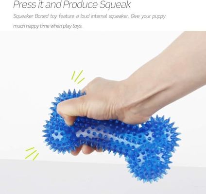 Customizable TPR Bone Shape Pet Toy for Aggressive Chewers Non-toxic and Durable