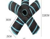 Style Popular Foldable Soft Cat Circle Tunnel Toy Square Detachable Felt Cat Scratcher Tunnel