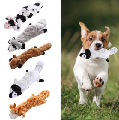 Holiday Season Must-Have No Stuffing Plush Toy for Dogs Durable and Squeaky Chew Toy