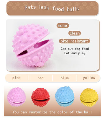 Interactive Puppy Chewing Balls Non-toxic and Durable for Teeth Cleaning/IQ Training