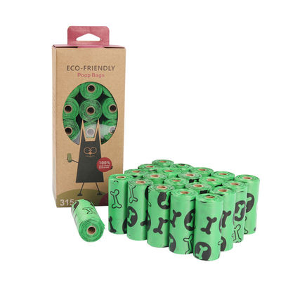 Pet Poop Clean Biodegradable Compostable Waste Disposal Bag for Eco-Friendly Owners