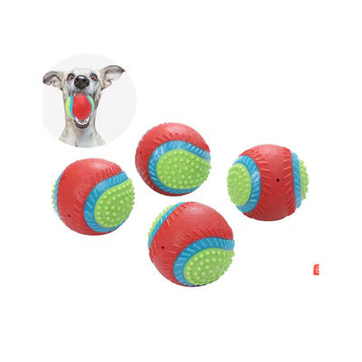 Playing Dog Toys High Bounce Natural Rubber Indestructible Ball for Aggressive Chewers