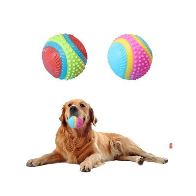 Playing Dog Toys High Bounce Natural Rubber Indestructible Ball for Aggressive Chewers