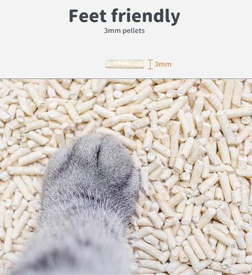 Fast Drying Flushable Clumping Cat Litter Function Cat Toilet Cleaning Deodorization