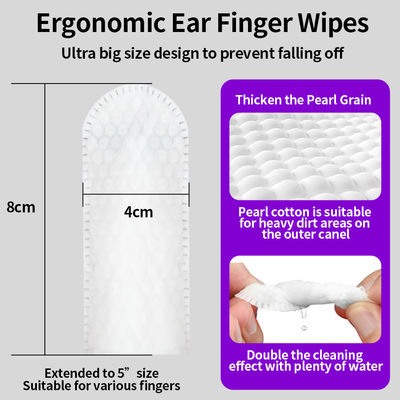 White or Customized Pet Wet Wipes for Convenient Multipurpose Water Bath and Eye Care