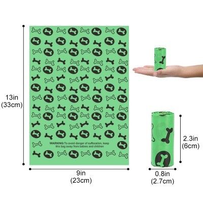 Pet Cleaning Tool Eco-Friendly and Convenient Dog Poop Bags for Automatic Litter Box