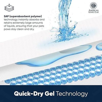 Quick-Drying Disposable Dog Training Pee Under Pad with Sustainable Material