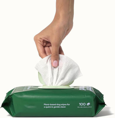 Biodegradable Natural Private Label Pet Wet Wipes for Gentle and Eco-Friendly Grooming