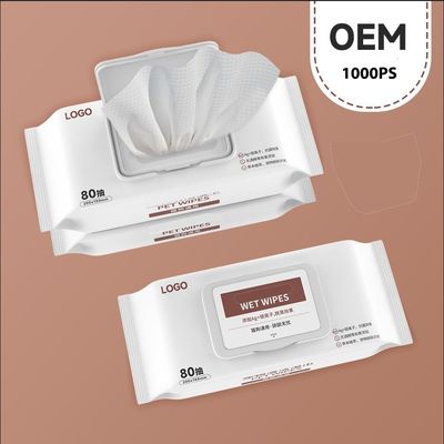 Convenient Disposable Pet Ear Wipes with Deodorant and Tear Stain Removal Function