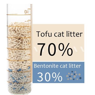 Meek Sand Biodegradable Tofu Cat Litter Low Tracking Strong Clumping ODM Designs for Cats