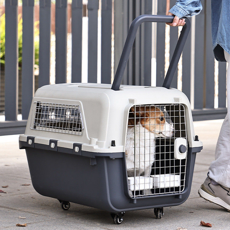 Button Closure Portable Pet Bag Large Capacity Cats Cage for Travel Products