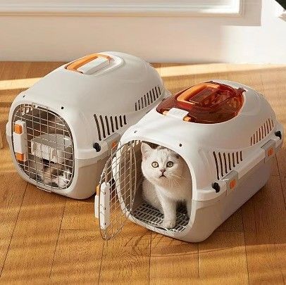 Portable Plastic Pet Space Bag Airline Approved Dog Cat Carrier for Outdoor Travel