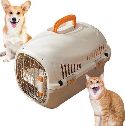 Portable Outing Pet Suitcase 5-10kgTransport Cage Cat Air Box Pet Cage Dog Pet Carrier Box