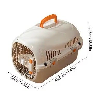 Portable Pet Travel Carrier Box Car Travel Accessories for Sustainable Cat Transport