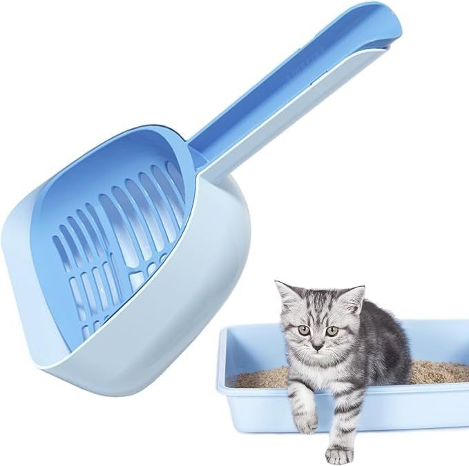 Multi-Functional Big Hole Cat Litter Scoop Durable Plastic Pet Shovel with ODM Designs