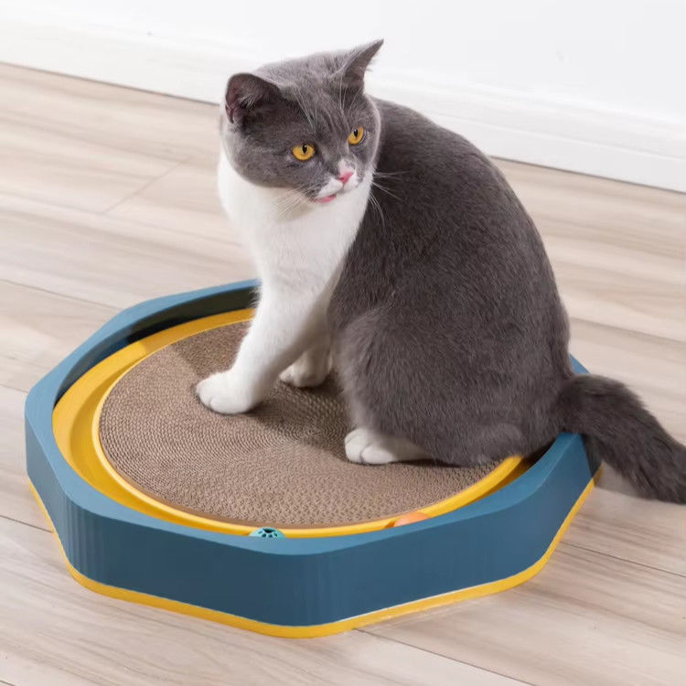 Cat Scratching Board Corrugated Cardboard Box Pet Furniture Protector for Toys Type Cat Toy