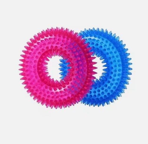 Non Toxic Environmental Friendly Squeaky Pet Dog Interactive Chew Toy for Cleaning Tooth