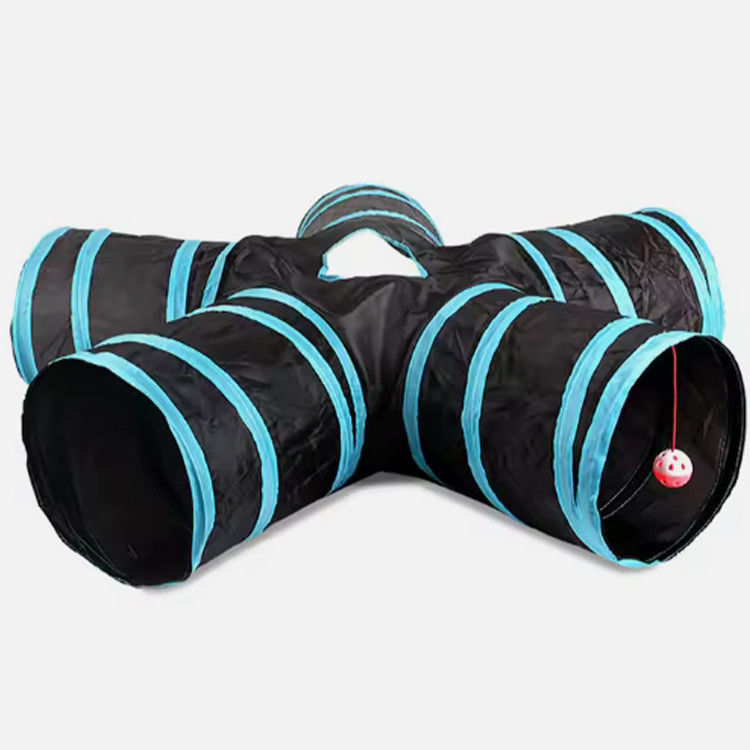 Safe and Durable 3 Way 4 Way 5 Way Cat Tunnel Toy with Advantage of Soft Eco-friendly