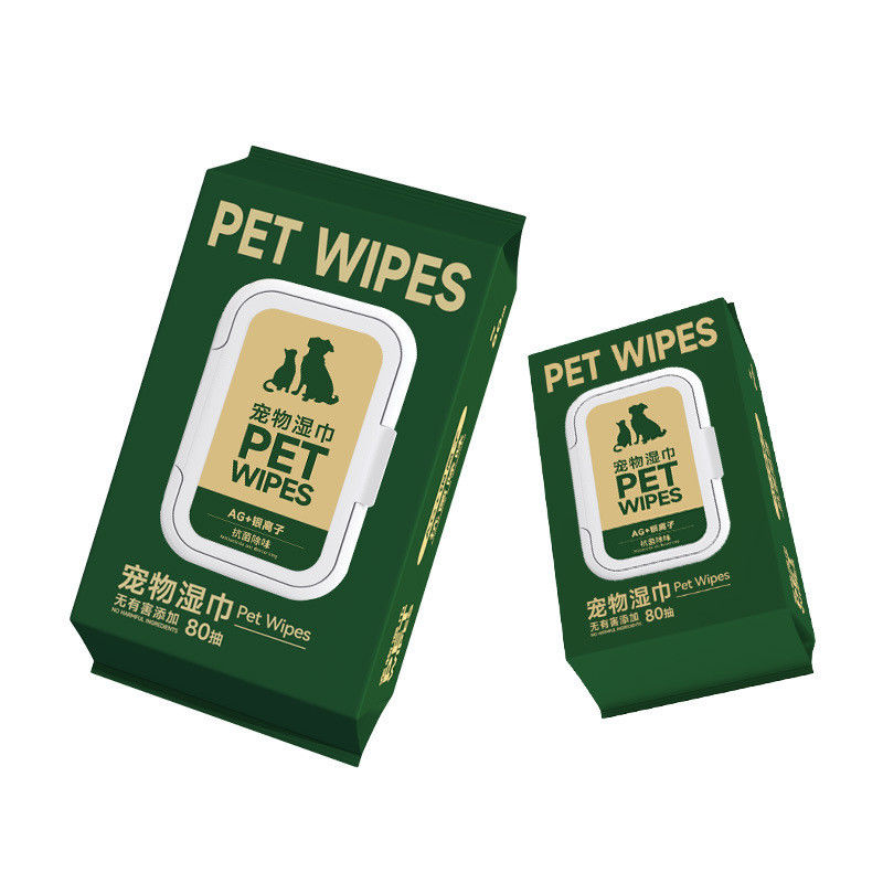 Biodegradable Natural Private Label Pet Wet Wipes for Gentle and Eco-Friendly Grooming